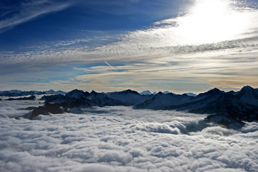 widok \\"z góry\\", Hintertux.