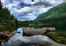 Morskie Oko w "X" złapane