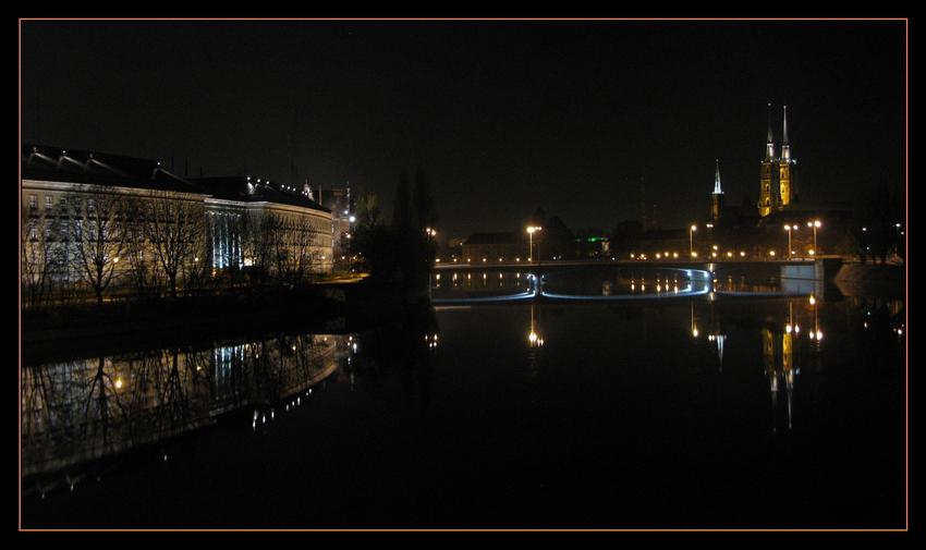 Wrocław nocą...