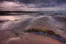 Water on the beach