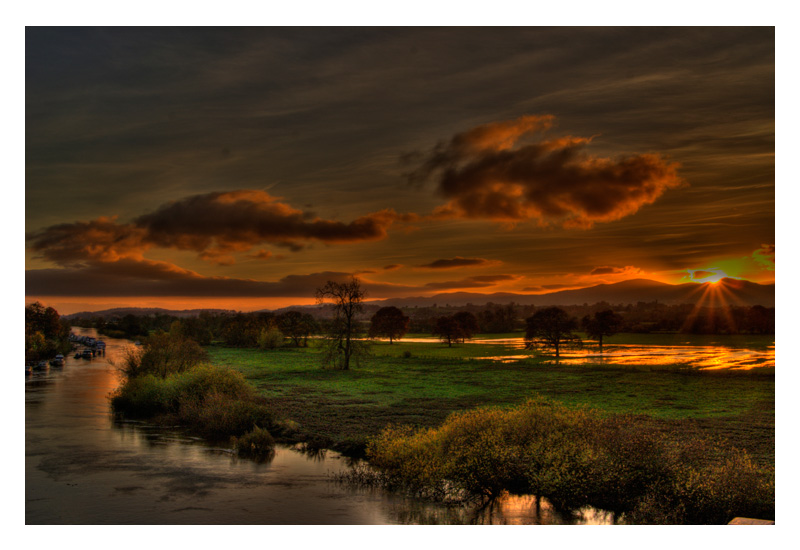 Worcester 2008 - Sunset On The Severn