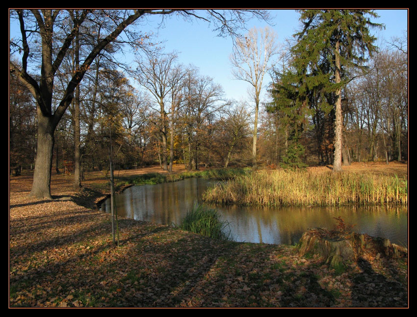 Park Szczytnicki i ostatnie podrygi jesieni...