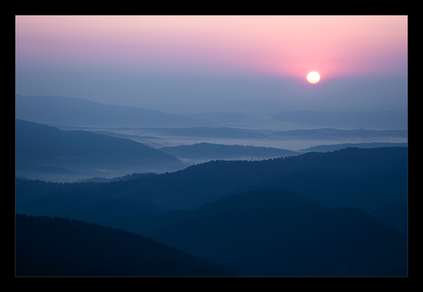 Bieszczady o poranku...