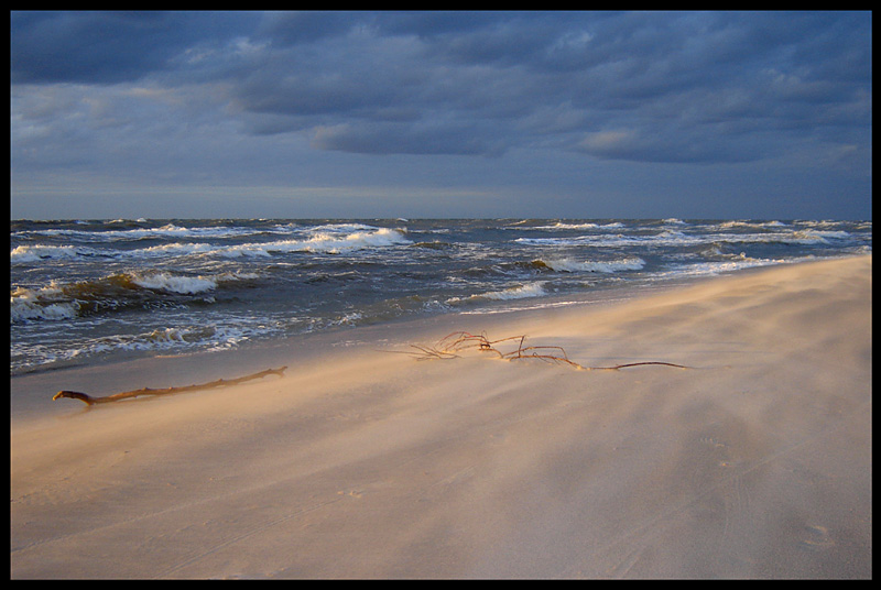 Plaża po sezonie