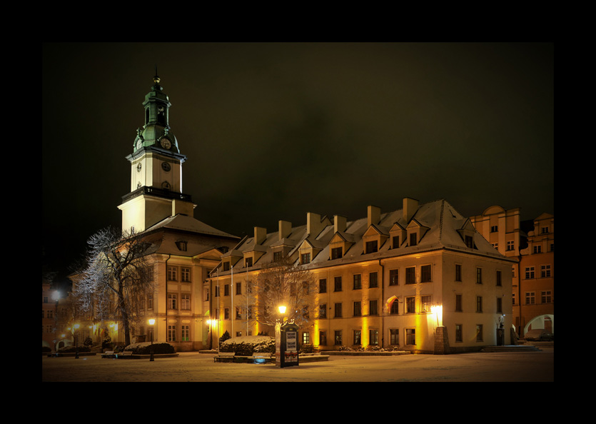 jeleniogórski rynek - panoramicznie