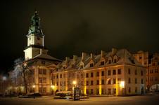 jeleniogórski rynek - panoramicznie