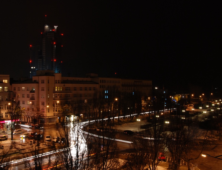 tak wygląda moje miasto nocą..