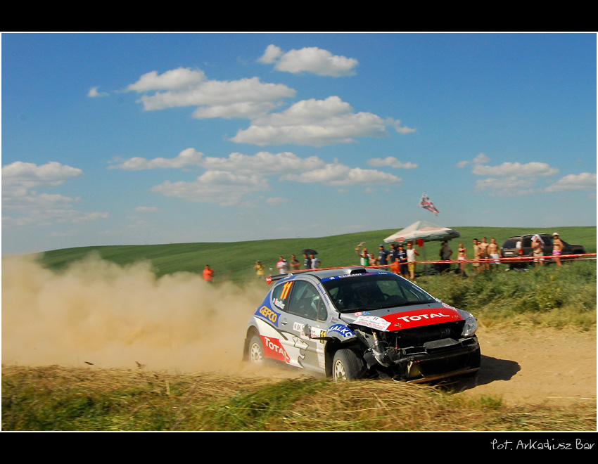 Bouffier, Rajd Polski 2008