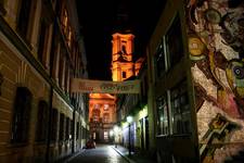 Legnica nocą