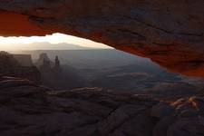 Mesa Arch - inne spojrzenie