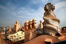 Casa Mila by Antoni Gaudi