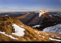 Bieszczady / Widok na Połoninę Caryńską