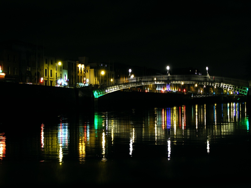 Dublin nocą