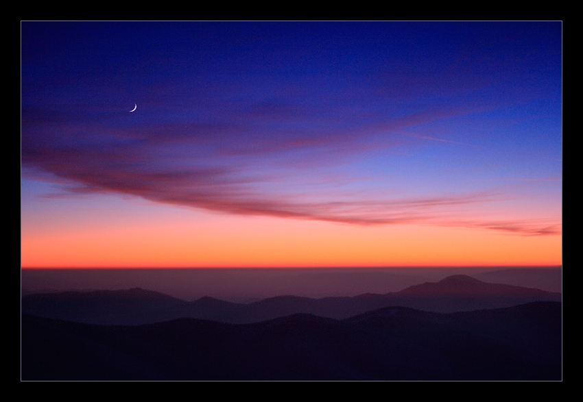 Księżycowe Bieszczady...