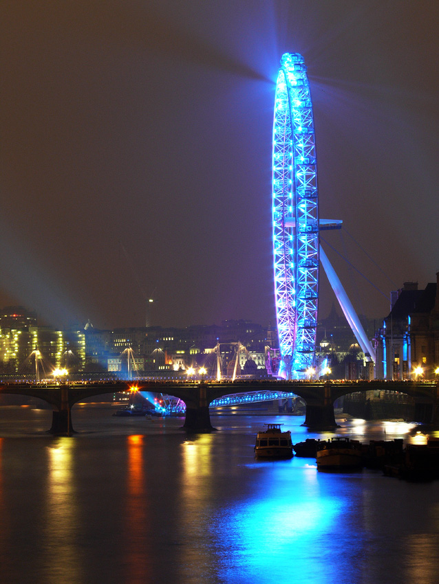 London Eye - Błekitno mi !!!