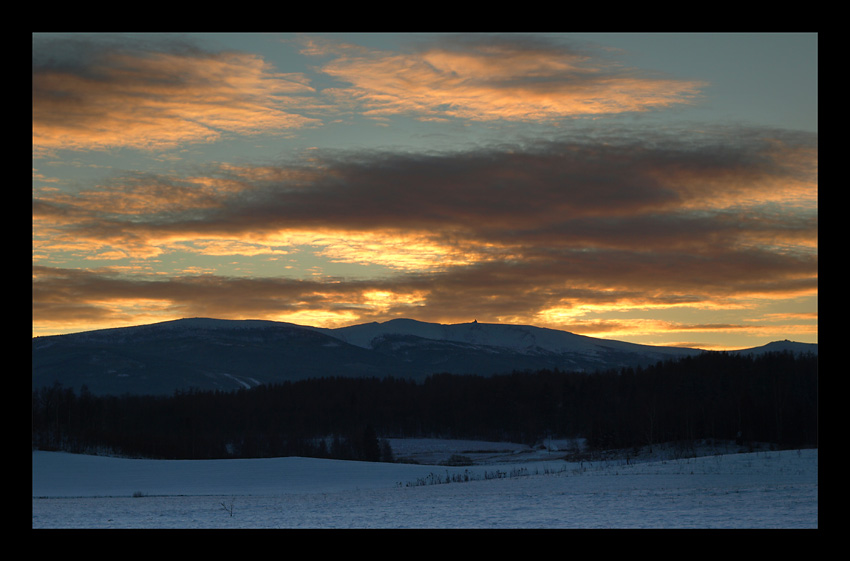 ...panorama Karkonoszy...