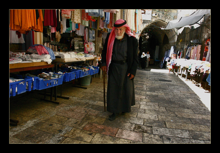 Old Arab in the Muslim Quarter