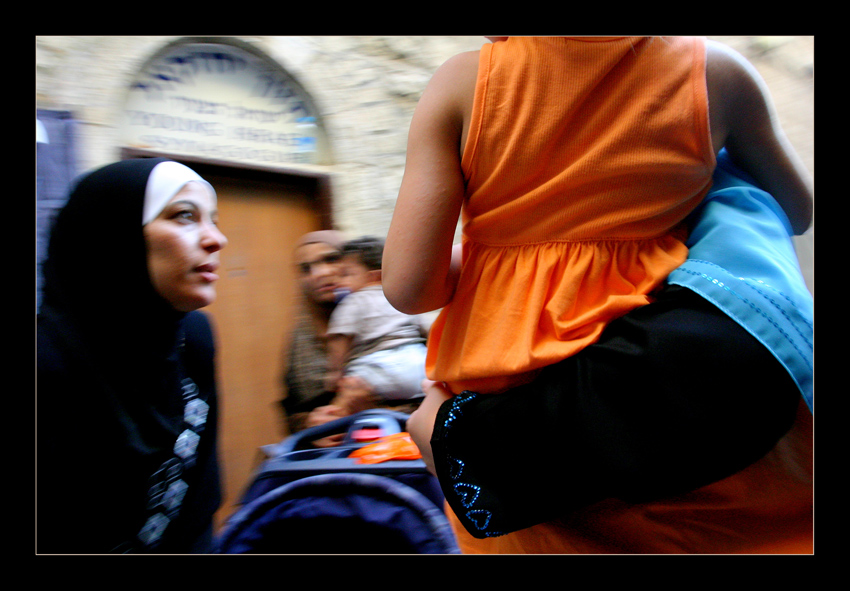 Arab Girl in the Muslim Quarter