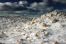 Frozen Lake Michigan