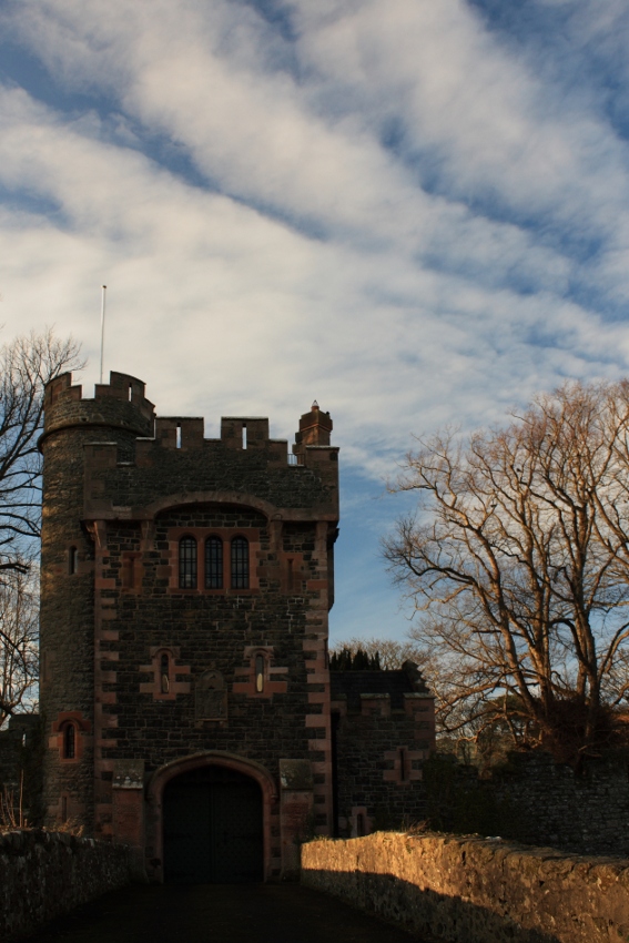 Glenarm Castle, Barbacan