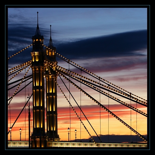 Sunset on Albert Bridge