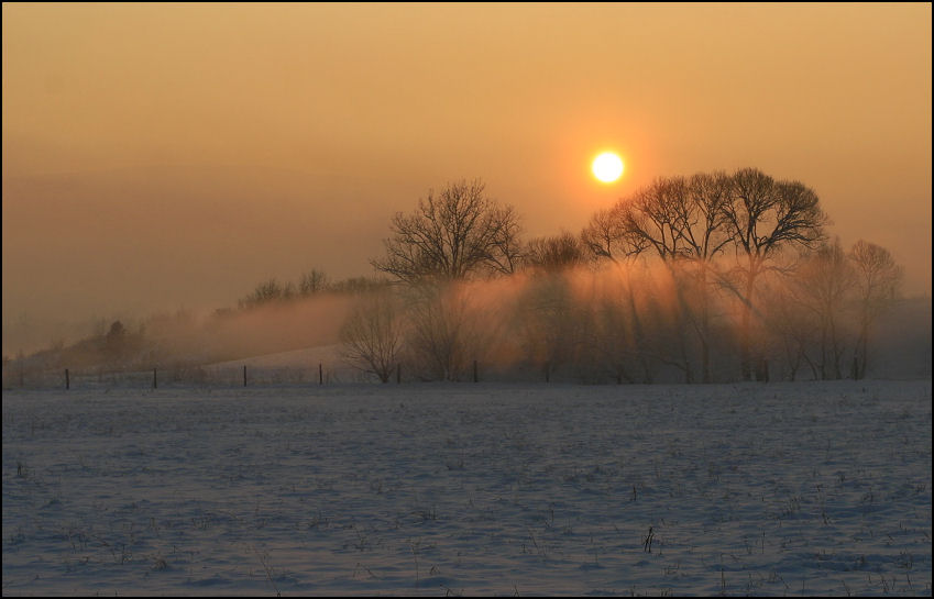 Przedgórze sudeckie (-30 stopni)