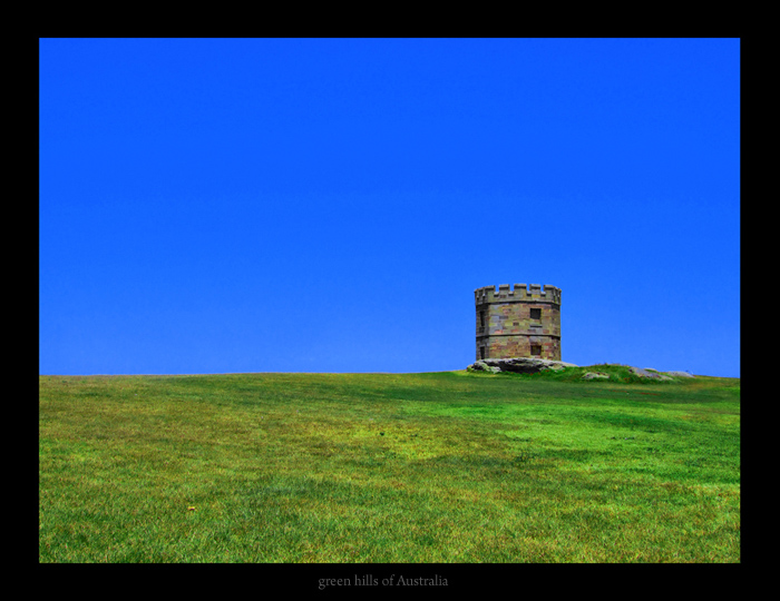 green hills of Australia