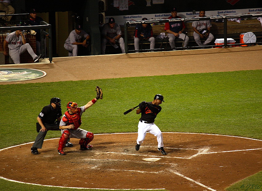 Faul (Orioles vs. Red Sox)