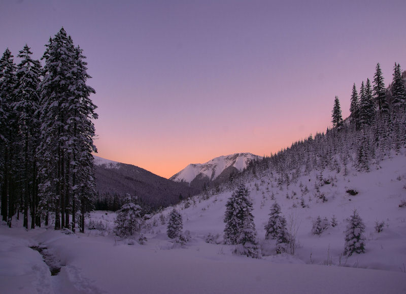 Tatry wieczorem