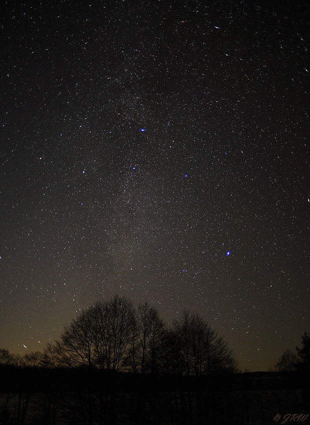 Łabądź (Cygnus) i Lutnia (Lyra)