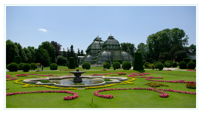 Schloss Schonbrunn - Oranżeria wiosną 2008