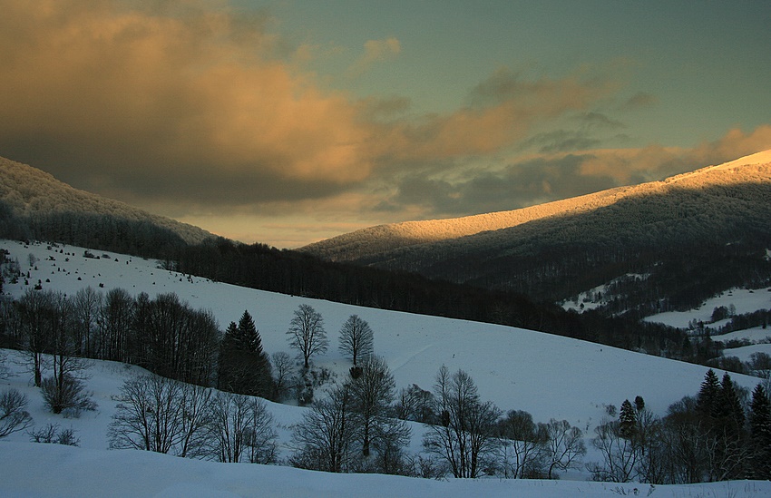 zimowe Bieszczady