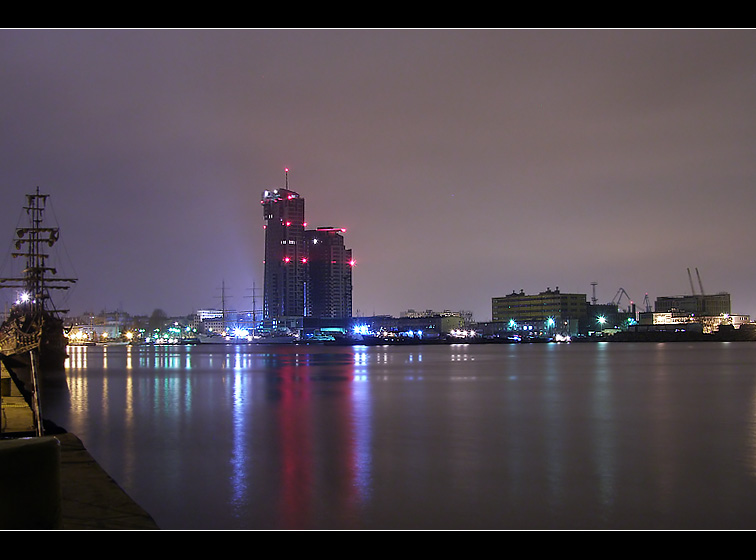 Gdynia At Night