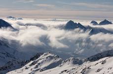 Hintertux gletcher view