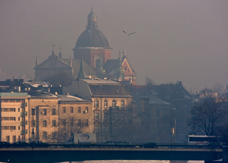 Kraków o poranku