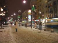 Zimowa Świętojańska by night