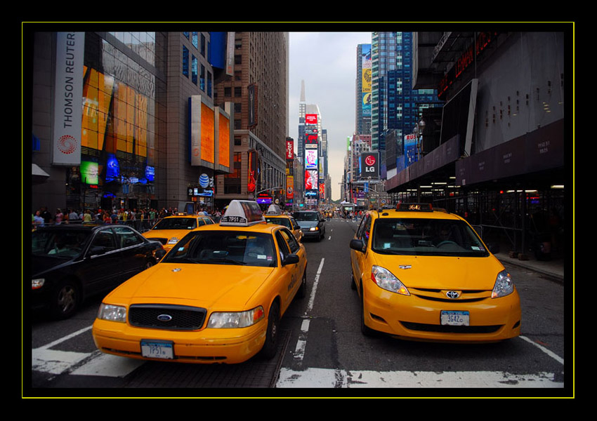 yellow cab...