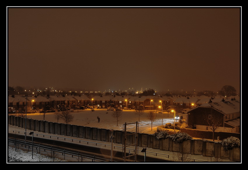 Dublin At Winter Night