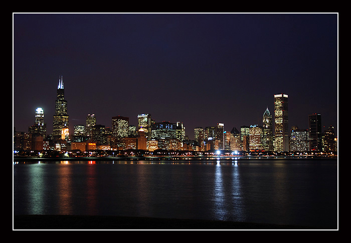 chicago by night