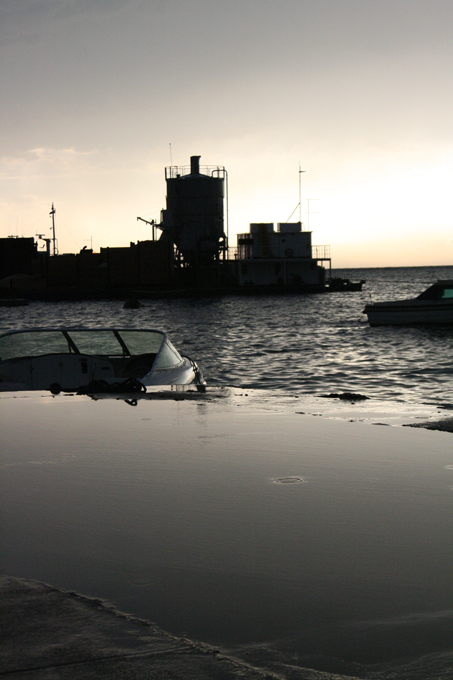 Chorwacja, port po burzy