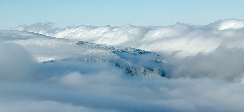 Karkonosze zimą