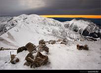 Tatry po zachodzie słońca...