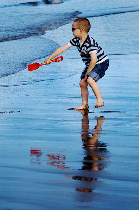 Na plaży