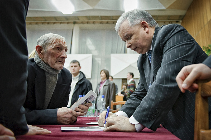 J. Kaczyński w Ostrołęce