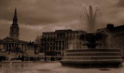 Trafalgar Square...