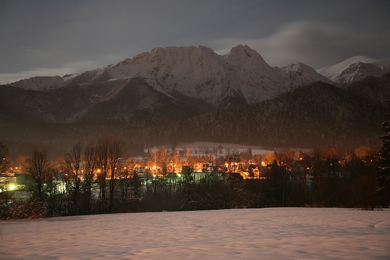 Tatry nocą