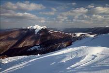 Zimowe Bieszczady.