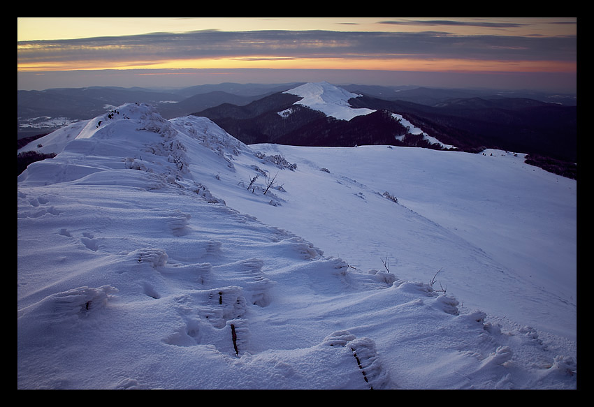 Bieszczady zimą