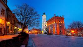 Sandomierz by night