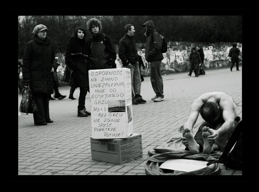 ..pokojowy protest...